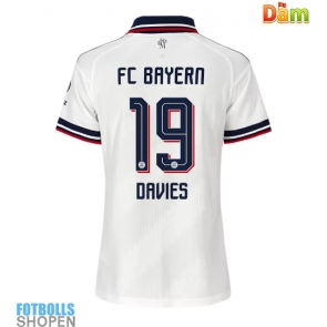 Billiga Bayern Munich Alphonso Davies #19 Bortatröja Dam 2026-27 Kortärmad